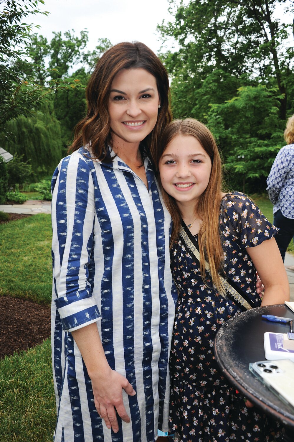 Sarah and Grace Peters.