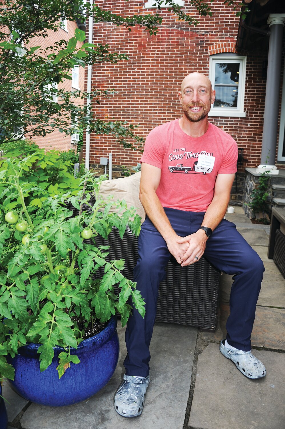 Joe Koenig, owner of the Koenig residence.