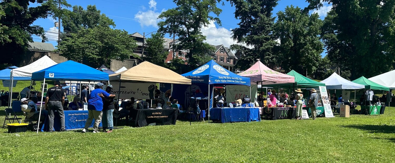 The African Diaspora Collective of Bucks County held its third annual Juneteenth Celebration in partnership with the Mercer Museum and Fonthill Castle Saturday.