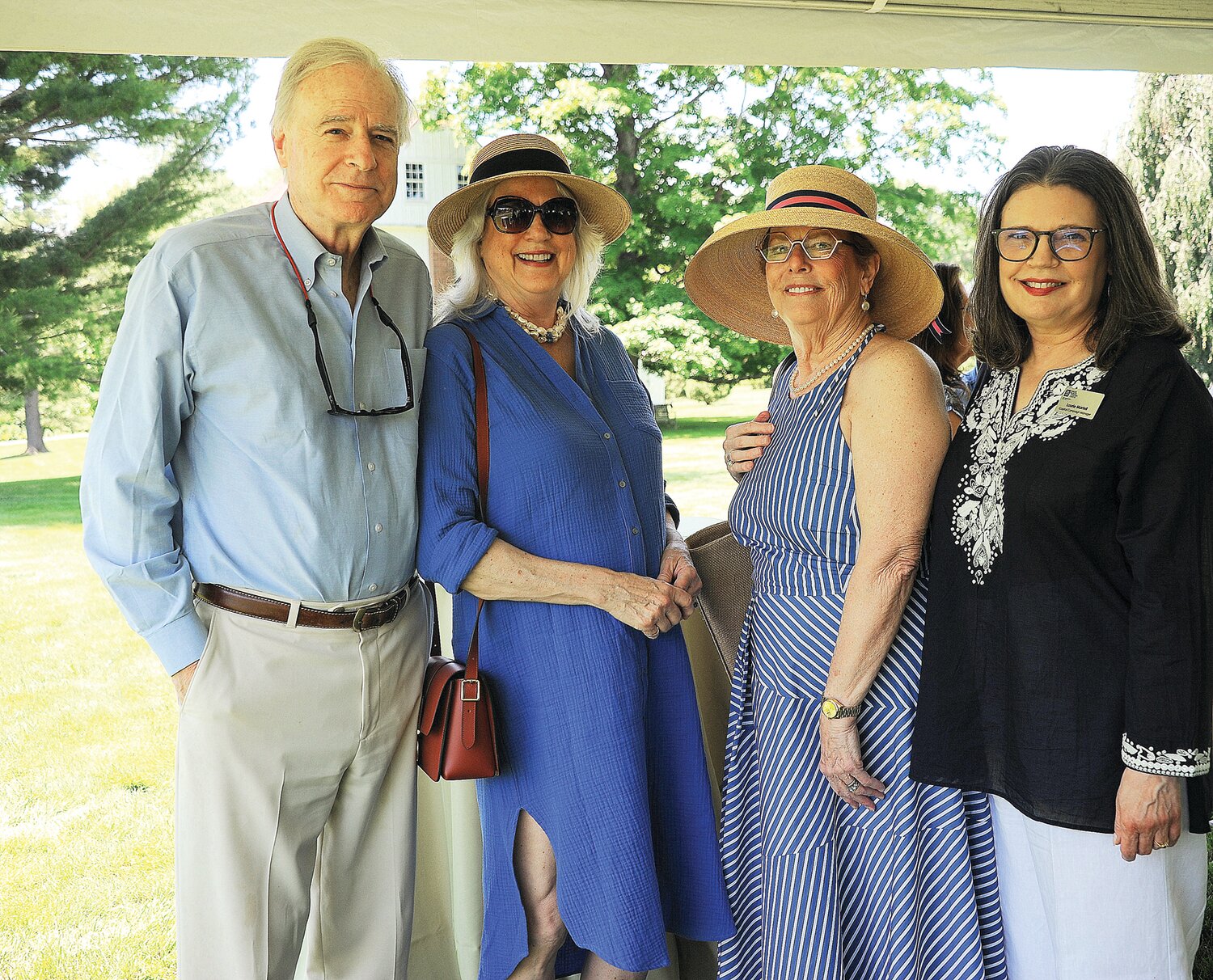 Rod and Valerie Eastburn, Laurie Schutt and Laurie Martell.