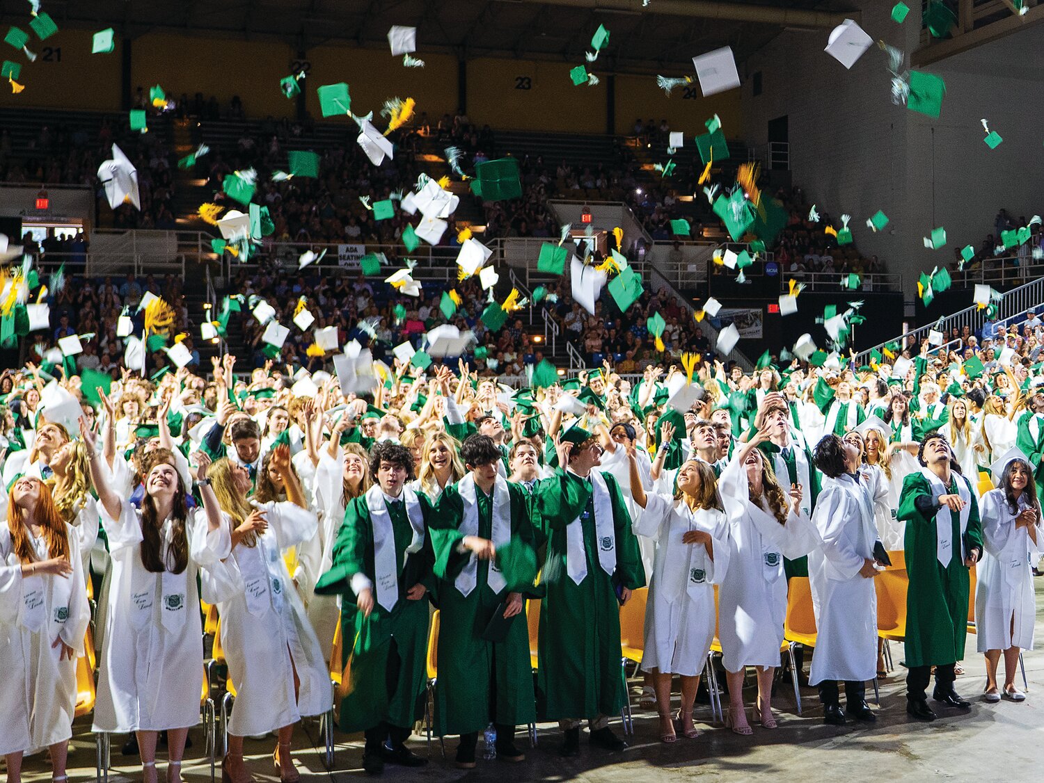 The Class of 2024 celebrates.