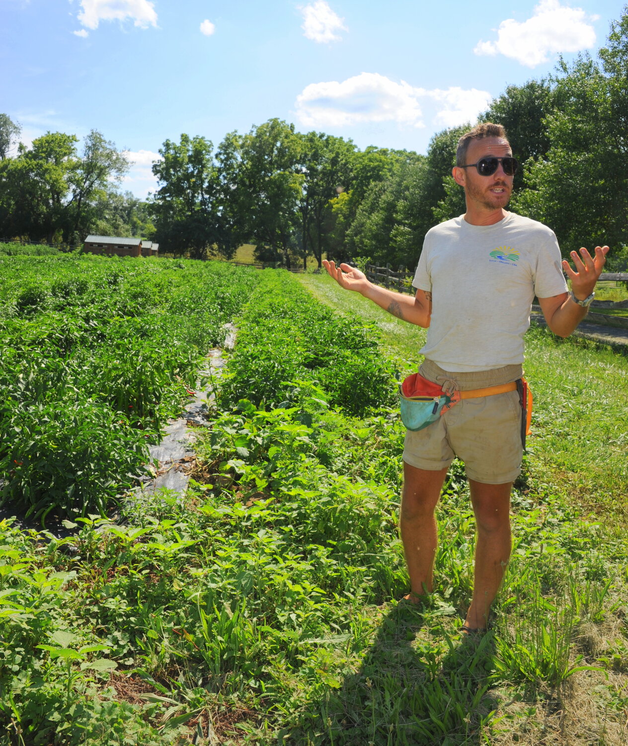 Jeremey Mulino speaks about the veggies.