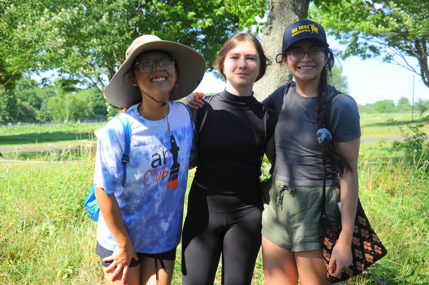 Josephine Yoon,  Elizabeth Kandov and Araiza Amaya.