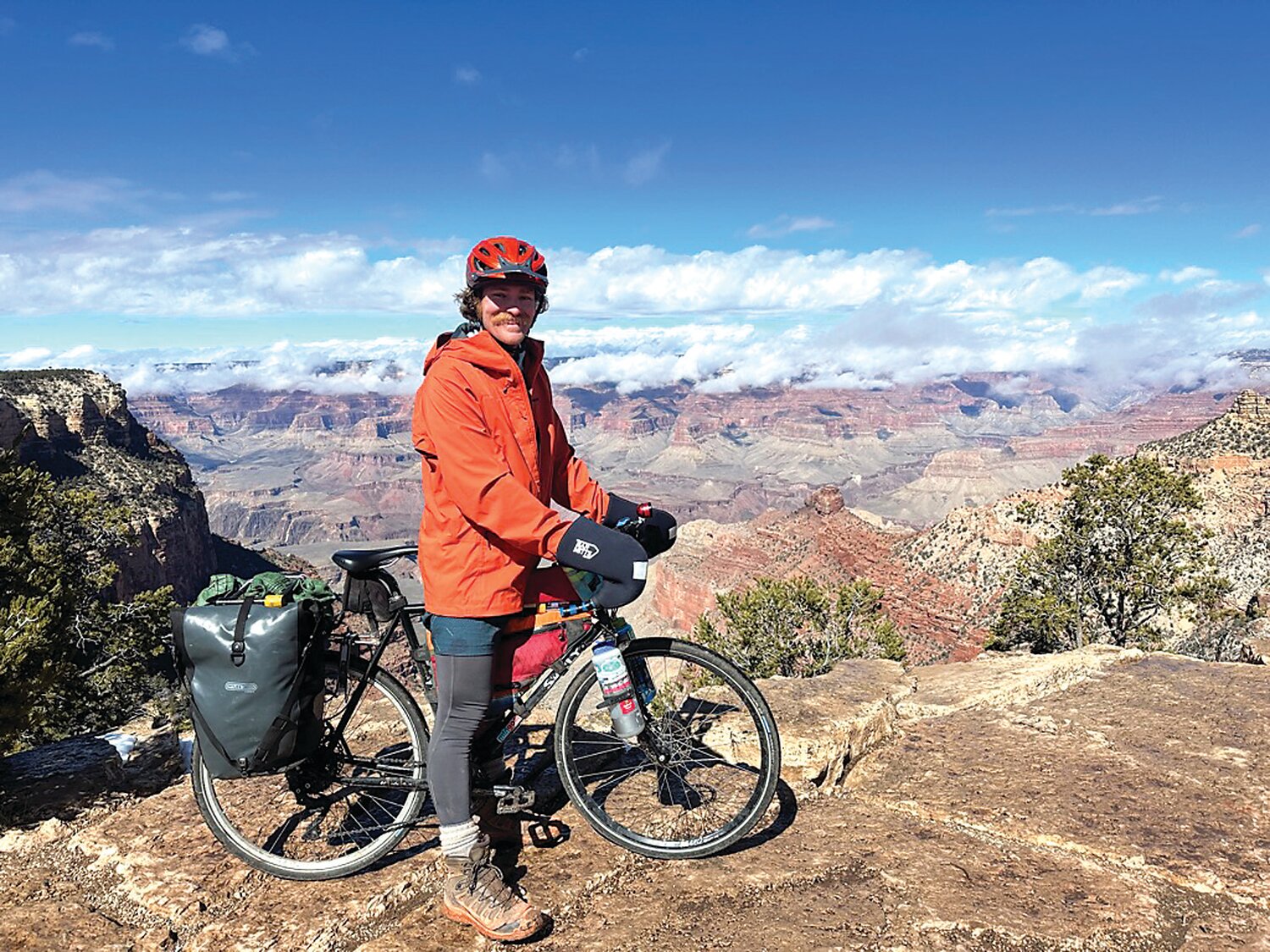 Yardley native Spencer McCullough recently completed a bicycling journey to all 51 national parks in the lower 48 states.