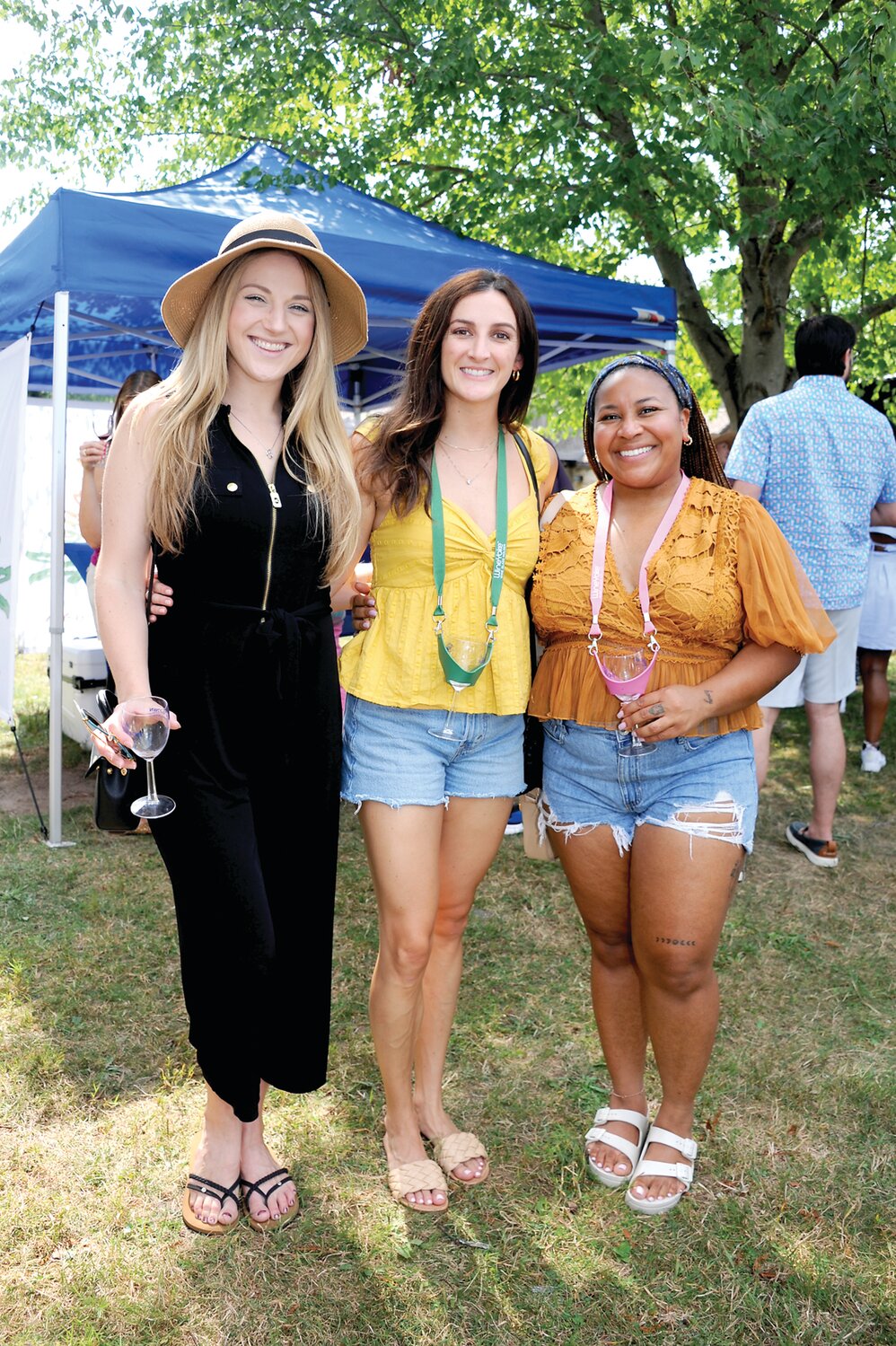 Emily Harris, Lexi Cowan and Danielle Greene.