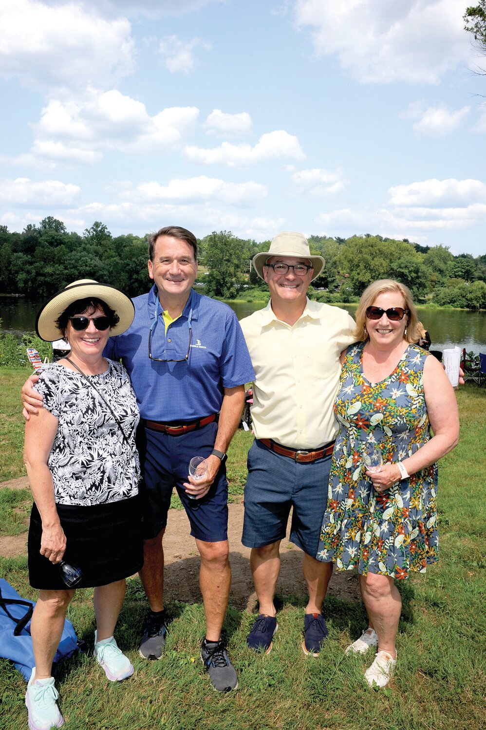 Bev and Jeff Fulgham, and  Phil and Linda Cacossa.