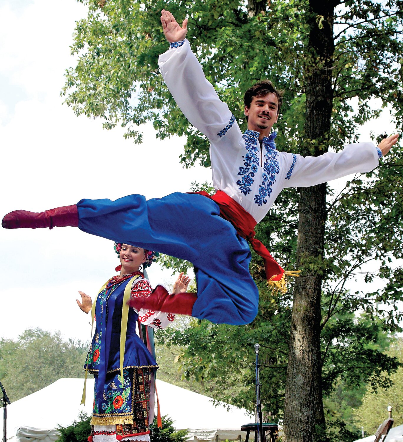 Voloshky - Kozak in flight.