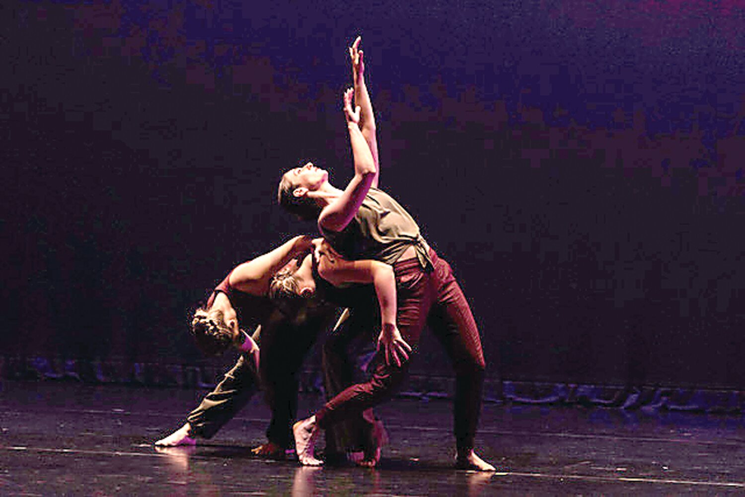 Dancers perform “When I Fall.”