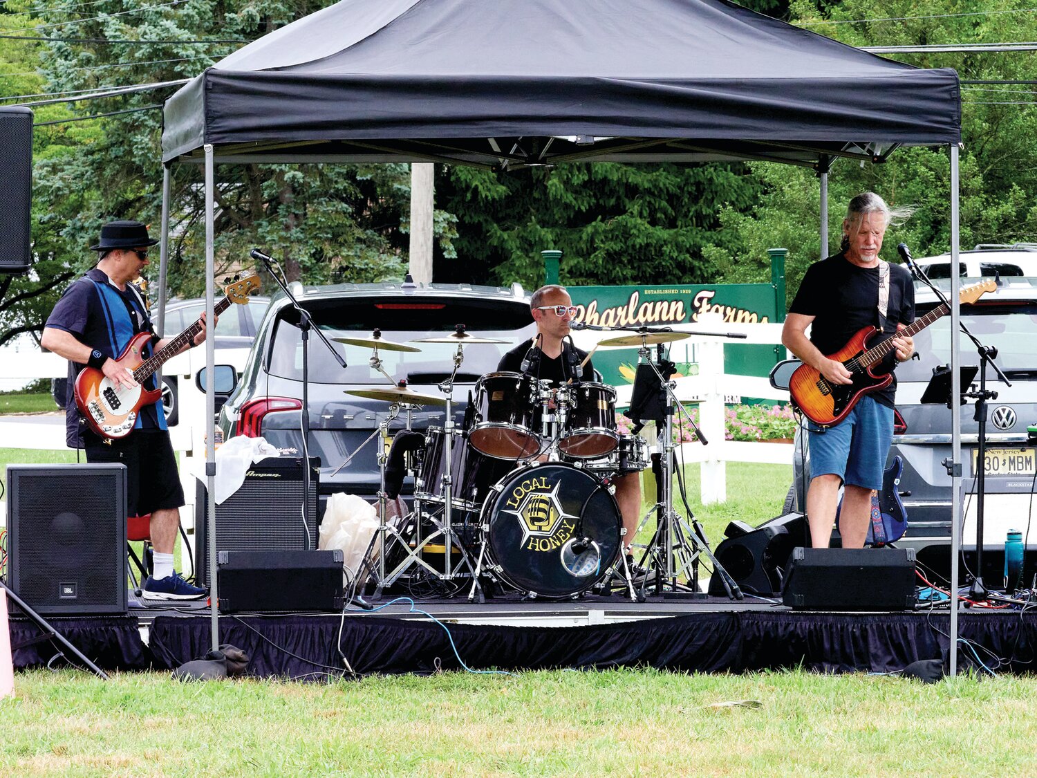 Local Honey performs during the Sweet Corn Festival Aug. 4 at Charlann Farms in Yardley.