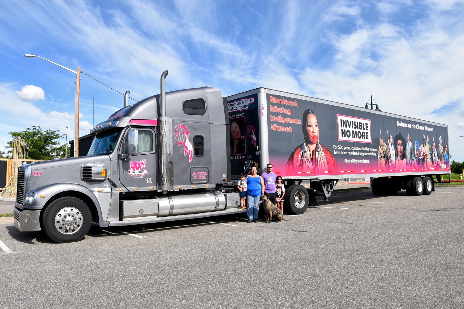 Brighton trucker offers a message and sanctuary for Indigenous women