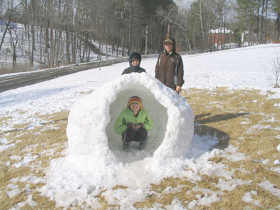 Snow Hut | The Cleveland Daily Banner