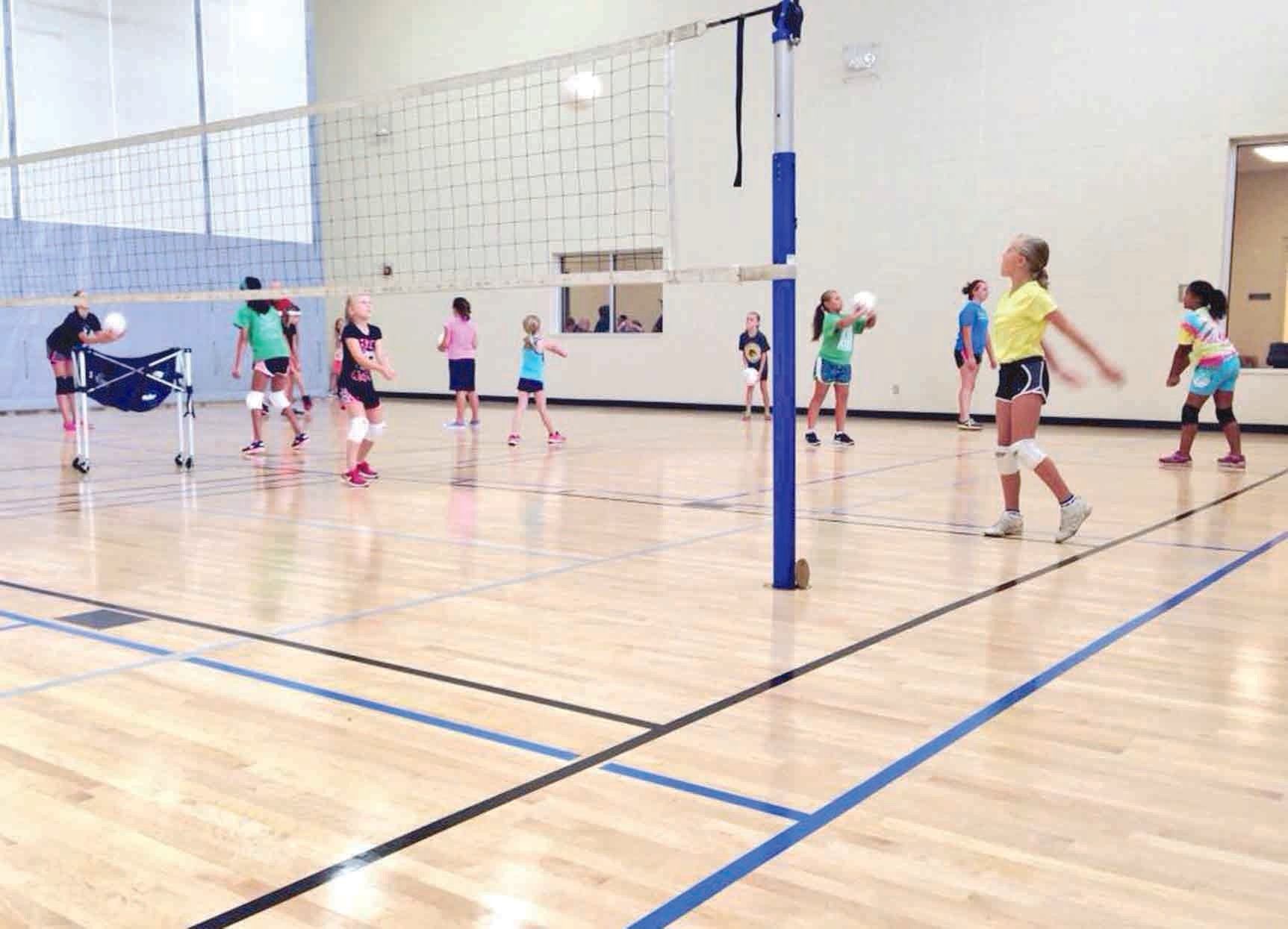 YMCA threeday volleyball camp The Cleveland Daily Banner