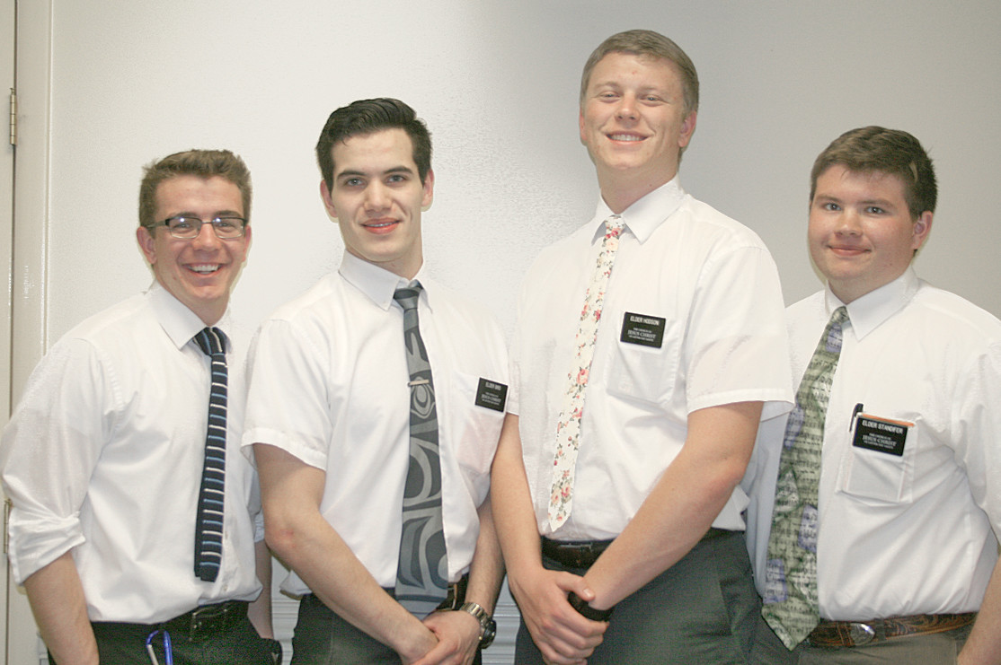 4 Mormon Missionaries Serving Area The Cleveland Daily Banner