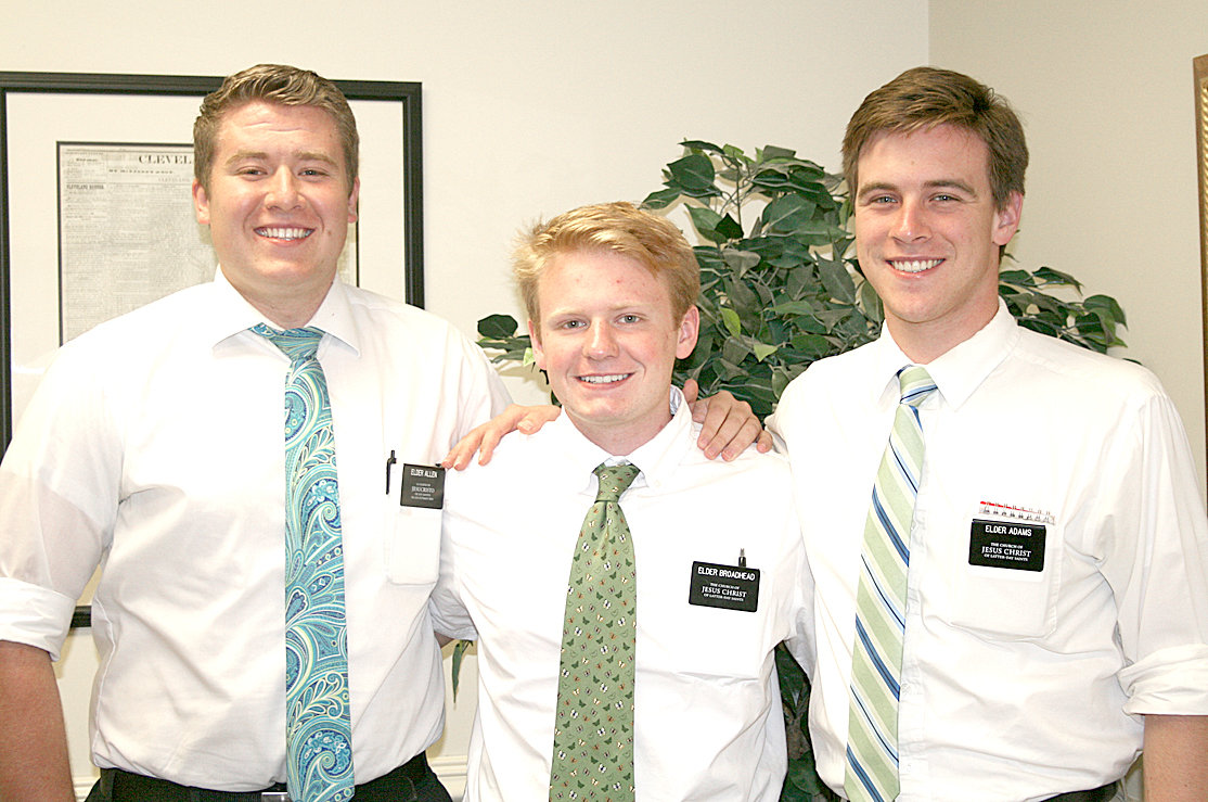 3 New Mormon Missionaries Are Working In Local Area The Cleveland Daily Banner