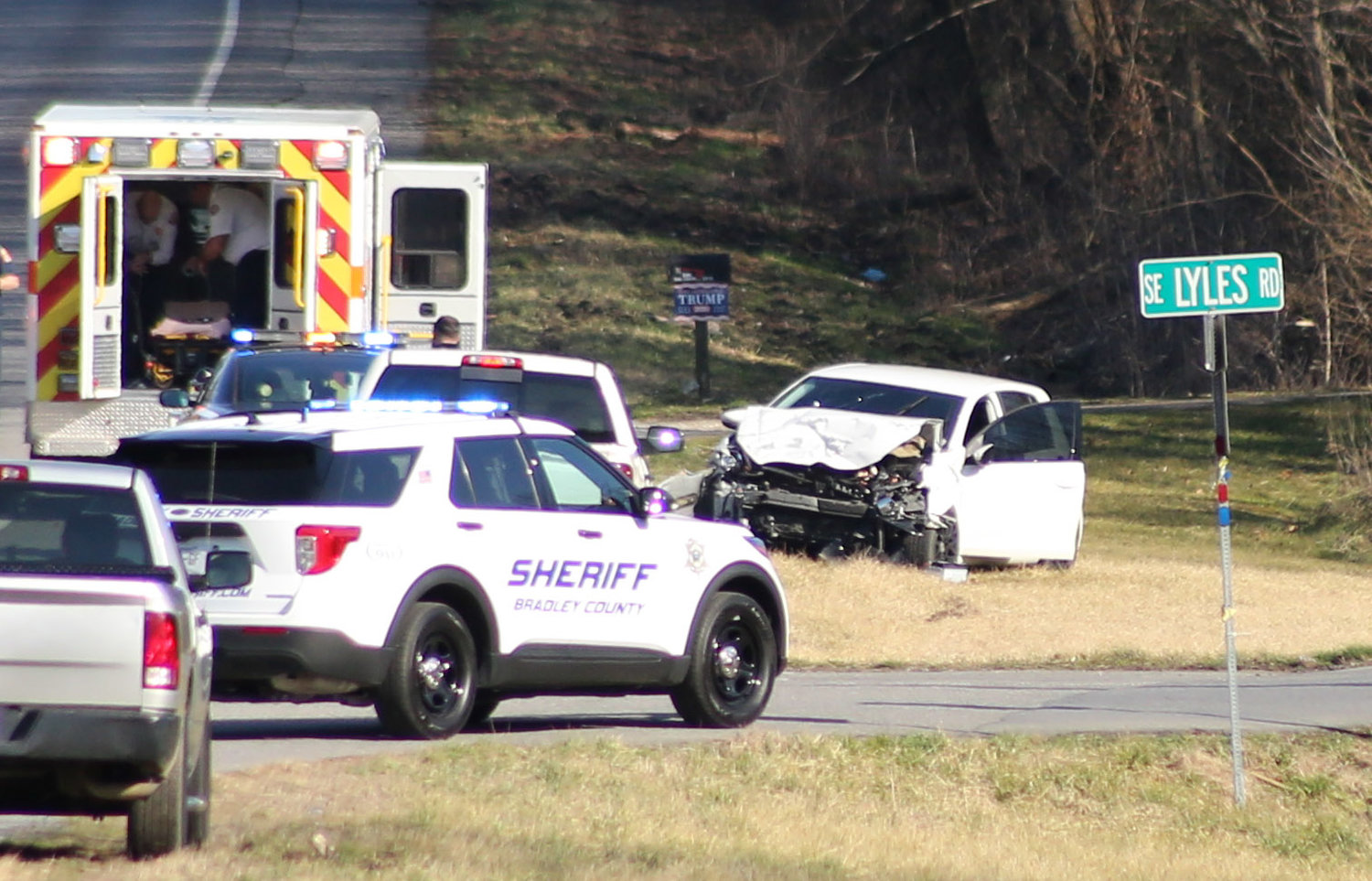 BULLETIN Cleveland woman dies in 2vehicle crash on Highway 64 The