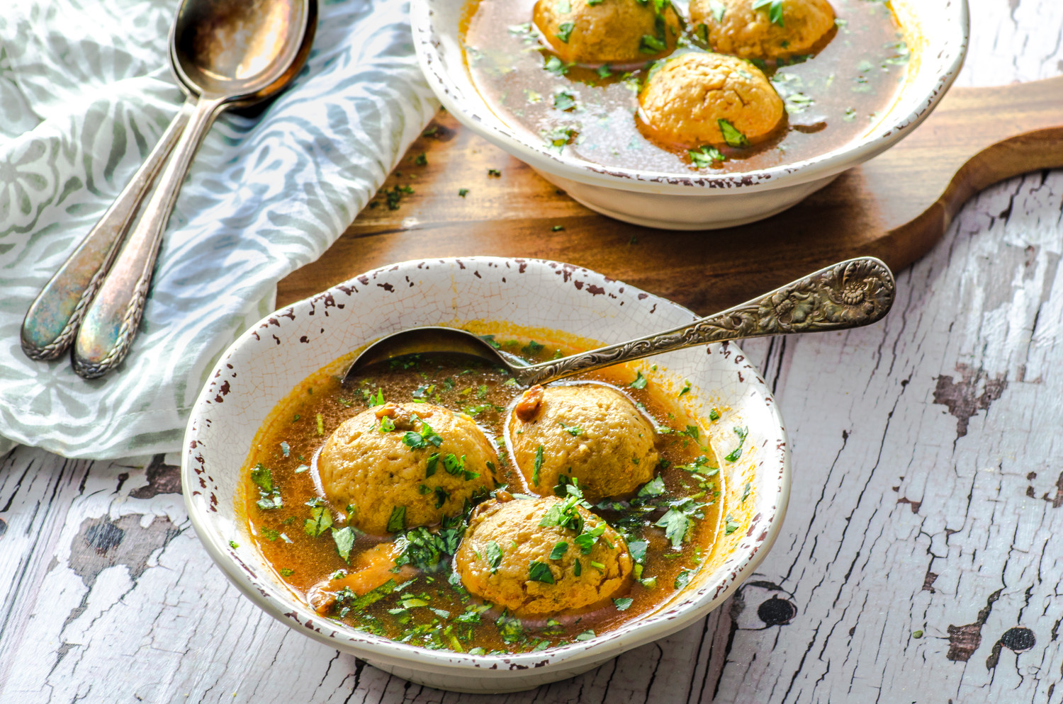 Best vegetarian matzah ball soup recipe ever The Jewish Star www