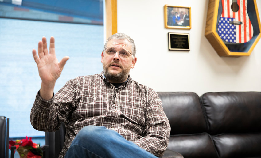 Veterans Memorial Museum Director Chip Duncan talks about the importance of peer counseling for veterans.