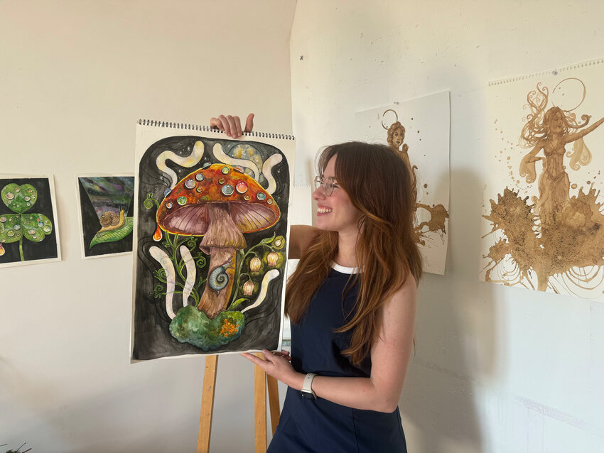 Chateau d'Orquevaux: Rochester artist reflects on summer residency in France