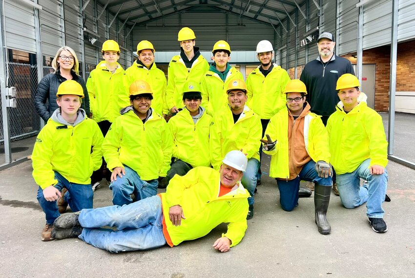 Chehalis business provides rain gear for Centralia construction class, offers support for teachers and students