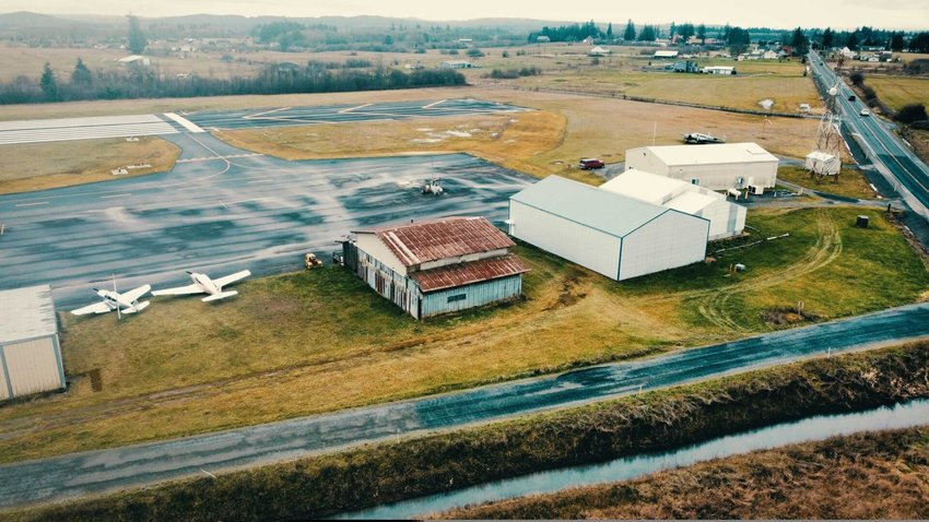 Ed Carlson Memorial Field at the South Lewis County Airport is pictured in this Chronicle file photo. The airport was at one point considered for major expansion by a state board.