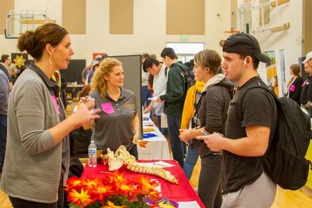 Woodland High School career fair