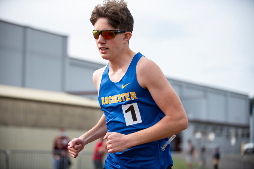 2021 FILE PHOTO &mdash; Hunter Morgan won the boys 1600-meter run at this event in April 2021.