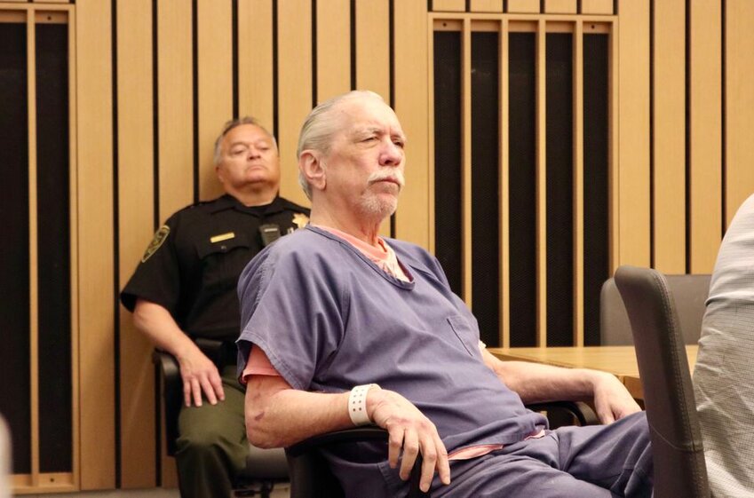 Michael Sperou, now 72, was sentenced to more than 13 years in prison during a hearing Tues., June 20, 2023 in Multnomah County Circuit Court.