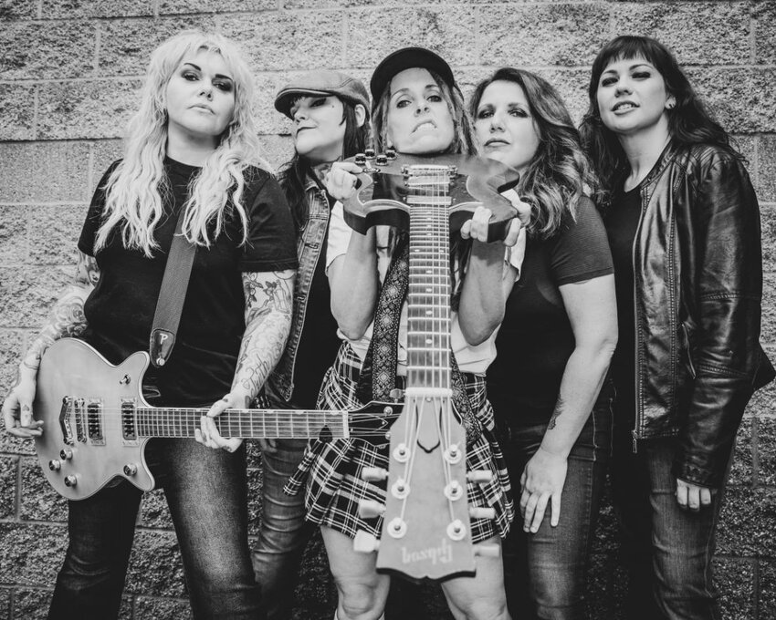 Hell&rsquo;s Belles are pictured in this promotional image sent by the Southwest Washington Fair office.