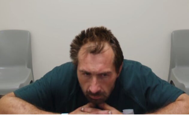 William H. Tipton, 41, of Mineral, appears in Lewis County Superior Court on Monday, Aug. 7.
