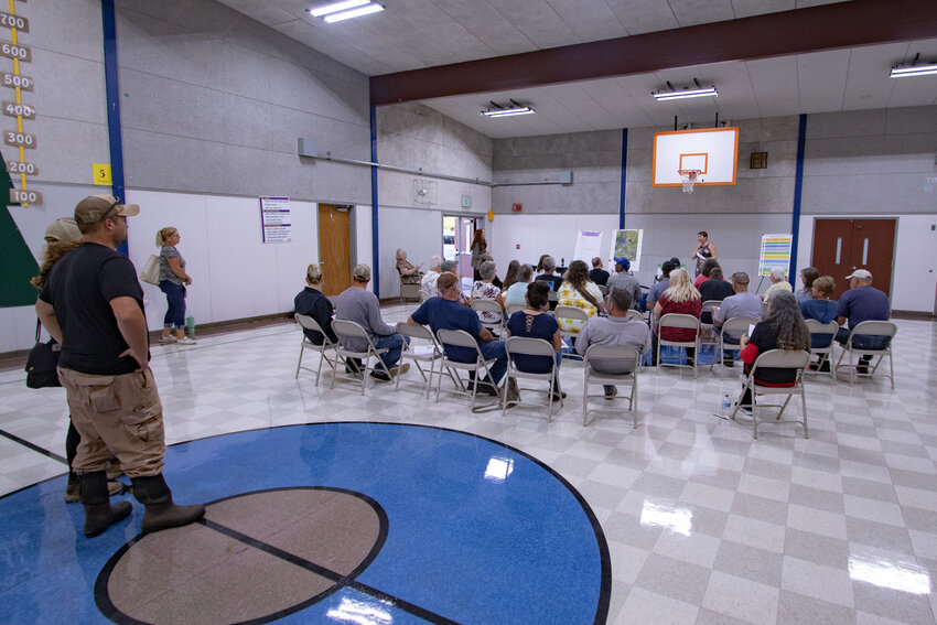 Nearly 30 Onalaska area residents were in attendance for the second information meeting held by Lewis County Community Development staff about updating the unincorporated community's subarea plan on Wednsday, Aug. 23 at the Onalaska Elementary and Middle School.