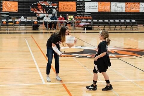 The Centralia School District has hired Katie Taylor, pictured here in a photo provided by the district, as its new youth sports program director.