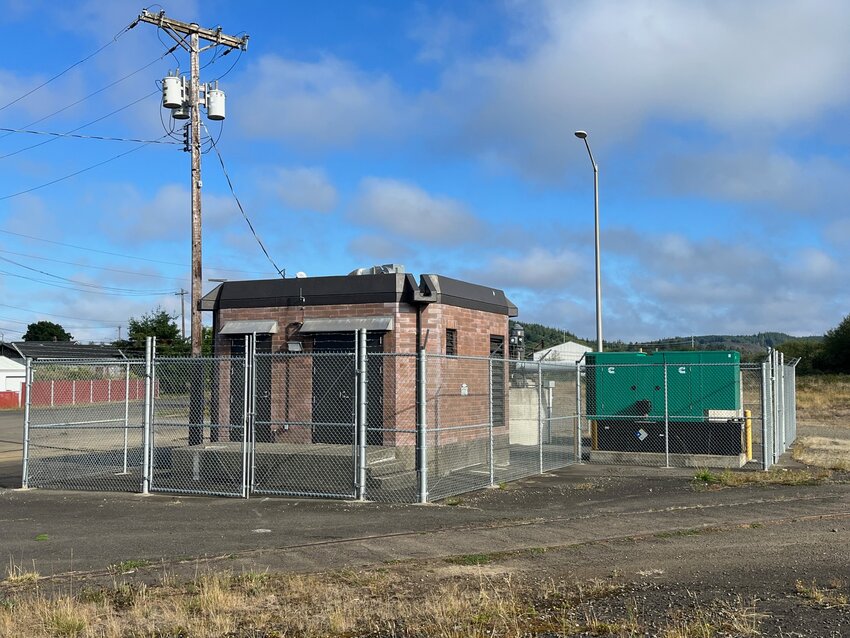 The Ramer Street pump station in Hoquiam is pictured in this photo provided by the Office of Chehalis Basin.