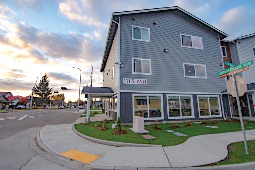 Located at 111 S. Ash St. just south of the Centralia College campus, the CHI apartments are pictured on Tuesday, Nov. 7.