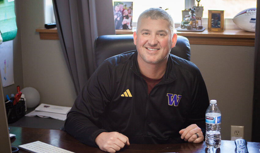 Thorbeckes Wellness Center owner Matt Noren smiles while discussing plans for a new gym location in Grand Mound on Friday morning.