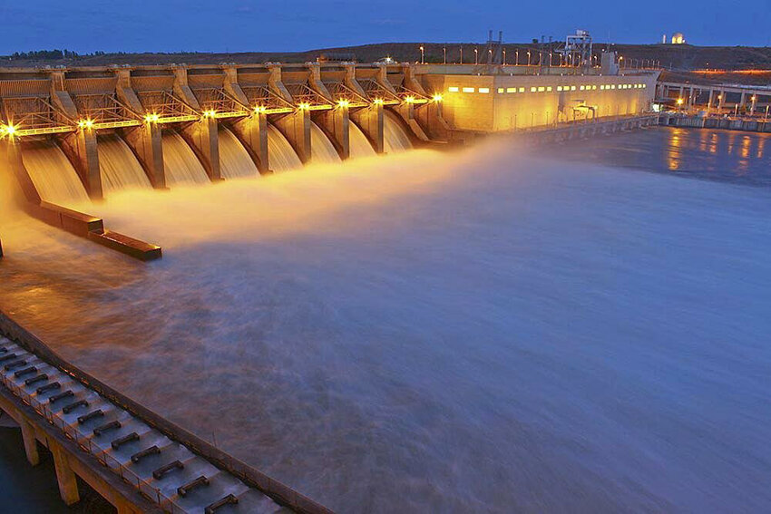 Ice Harbor Dam on the Snake River.