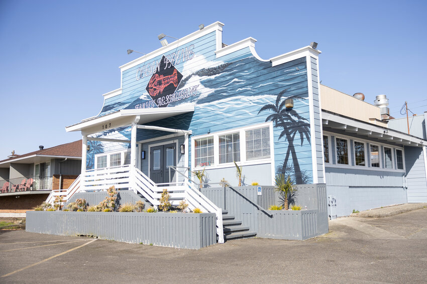 The outside of Ocean Prime in Chehalis on Thursday, March 7.