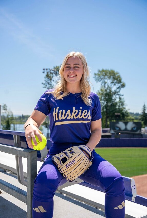 Rylee Rehbein, a 2023 Battle Ground High School graduate who led the Tigers softball team to multiple state tournament appearances as a pitcher, announced on social media on June 23 her commitment to the University of Washington after one season with the University of Montana.