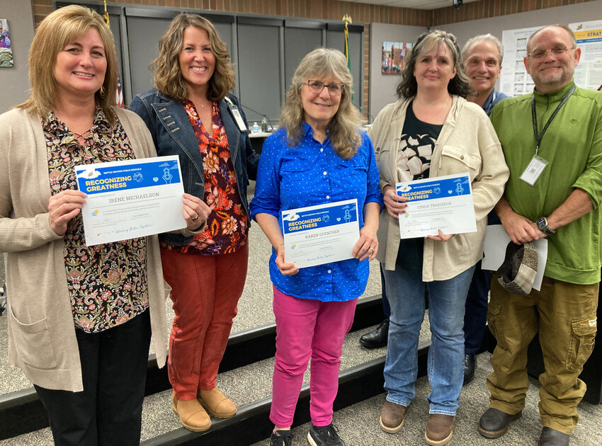 Battle Ground Public Schools awards employees who embody the district&rsquo;s values in the monthly Employee Recognition Awards.