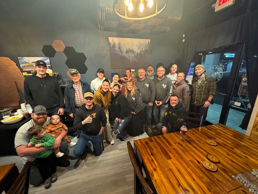 On the first Thursday of every month from 6 to 8 p.m. at Good Buzz Brewing Co. in Centralia, not only are the business&rsquo;s usual patrons enjoying craft-brewed meads and ciders, but local veterans are there for Vets Night Out. These photos are from a previous event.