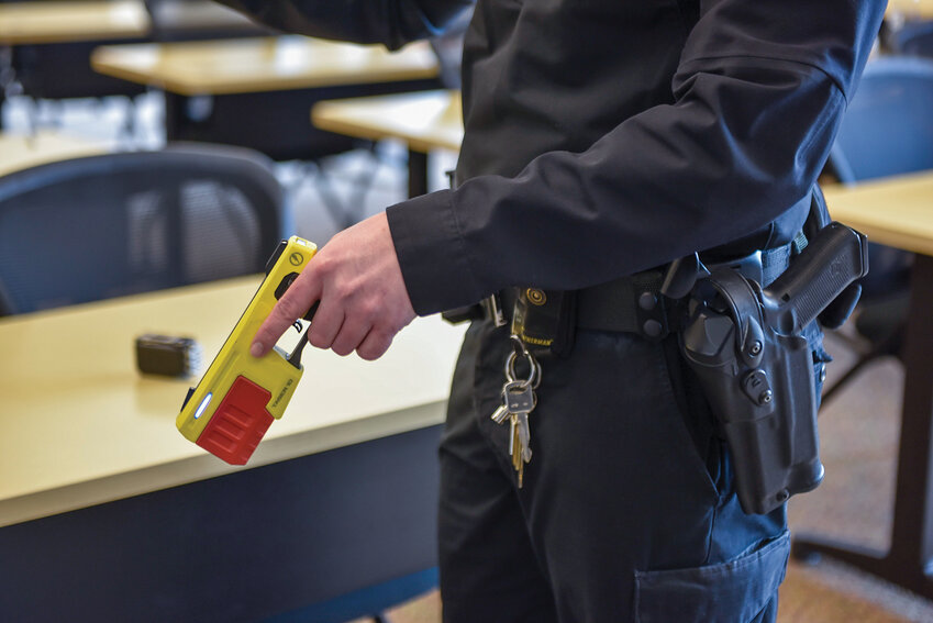 The Axon Taser 10 represents a major upgrade for the Battle Ground Police Department, allowing officers to deploy up to 10 darts, with three activating at a time. This advancement reduces the risk of deployment failures significantly according to Battle Ground Police Department Chief Dennis Flynn.