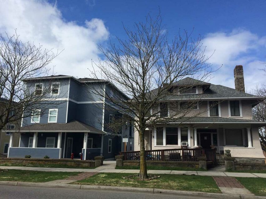 These houses are part of the Washington State Department of Corrections reentry center in Bellingham, which officials are considering whether to close to help save money. (Photo courtesy of Department of Corrections)