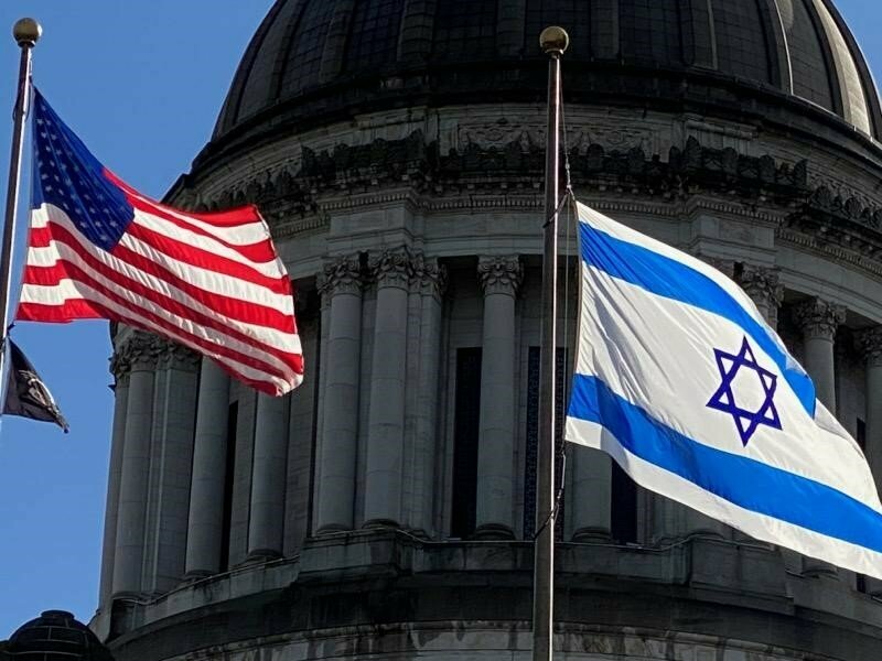 Washington Senate Minority Leaders John Braun, R-Centralia, and Andy Billig, D-Spokane, sent a joint letter in 2023 urging Gov. Jay Inslee to fly an Israeli flag at the state Capitol and to lower state flags to half-mast.