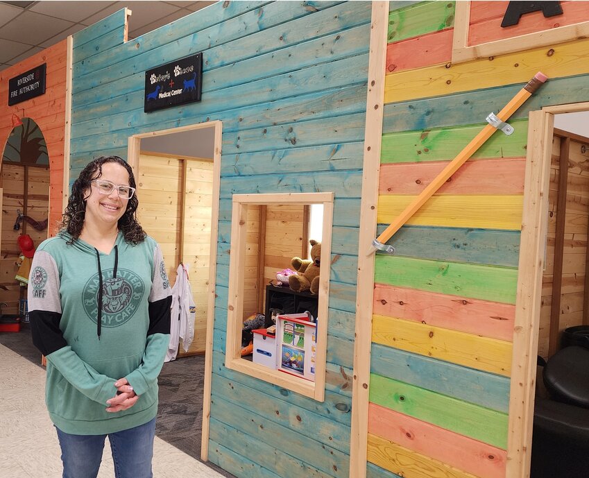 Mad Hatter Play Cafe owner Lisa Sills is pictured in this photo provided by the chamber.