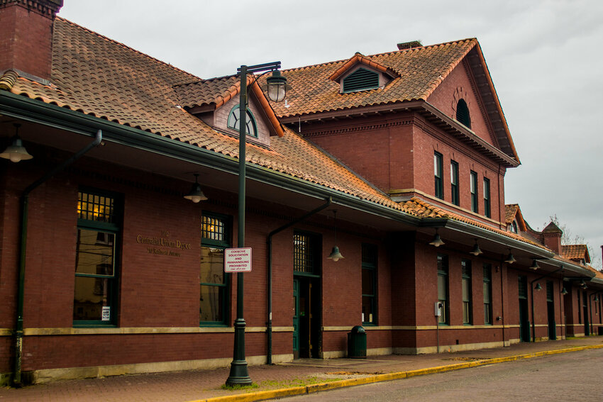 The Centralia Union Depot is located at 210 Railroad Ave.
