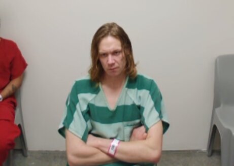 Jeremy Scott Fredrickson, 31, of Chehalis, appears in Lewis County Superior Court on Wednesday, April 2.