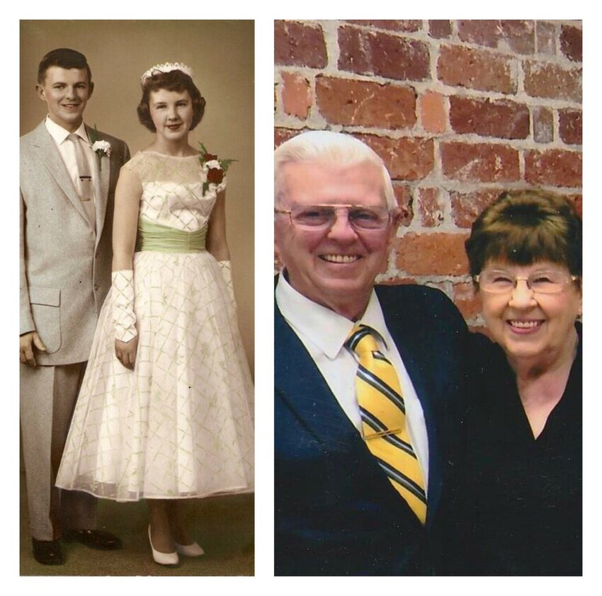 Wesley and Barbara Mielitz are celebrating 66 wonderful years of marriage, according to an anniversary announcement submitted by their family.