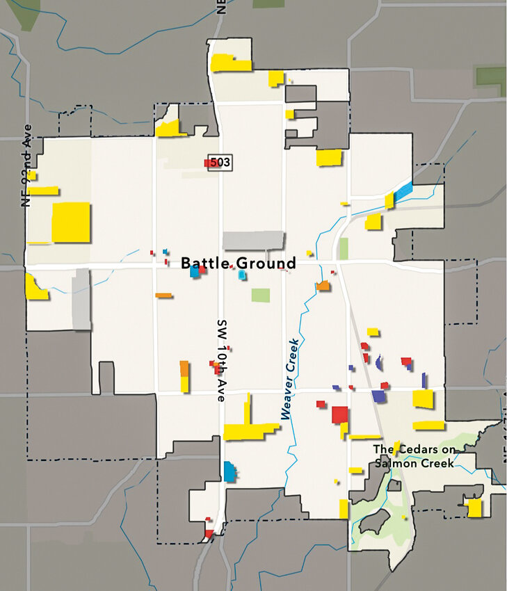 The City of Battle Ground unveiled a new Active Development Map last week to allow users easier access to find active private development projects within city limits.