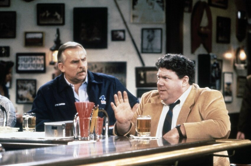 George Wendt (right)