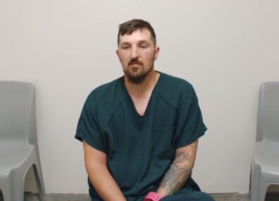 Kristopher Michael Alexander, 35, of Centralia, appears in Lewis County Superior Court on Wednesday, May 21.