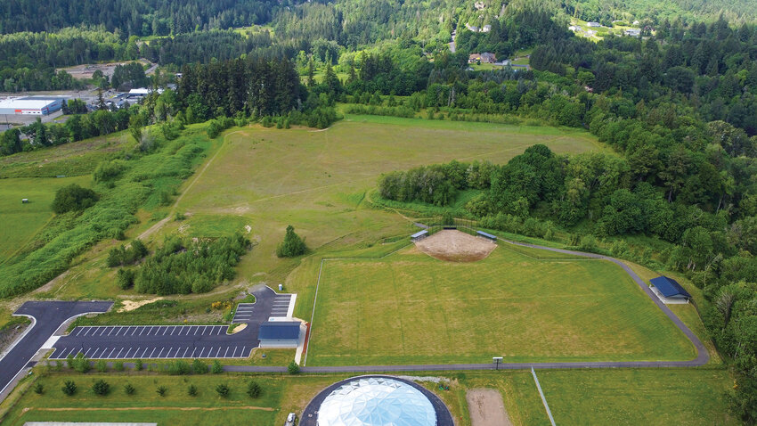 Scott Hill Park&rsquo;s phase one includes a multi-use field, two shelters, restrooms, and more. With $700,000 left to raise, it remains closed to the public for now.